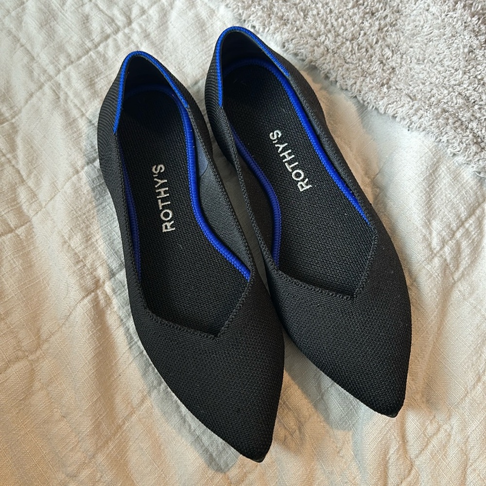 Rothy’s The Point Black Flats